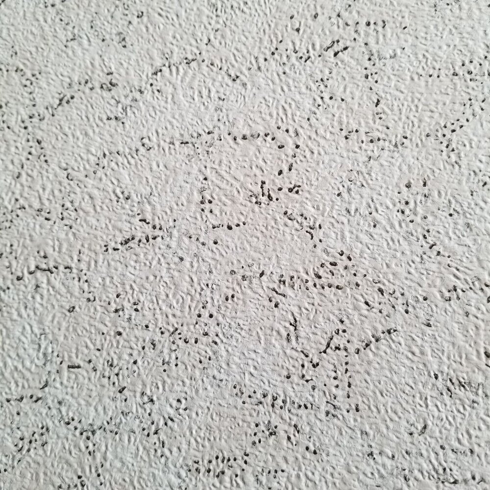 Vintage Wallpaper Sample Sheet Textured Design Camellia Craft Supply Dollhouse